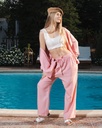 Pink Linen Pant 